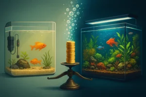 custo de montar um aquário de água doce