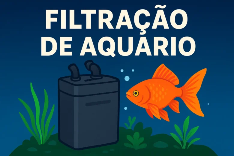 filtração de aquário