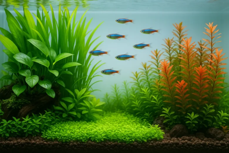 manutenção de aquario agua doce