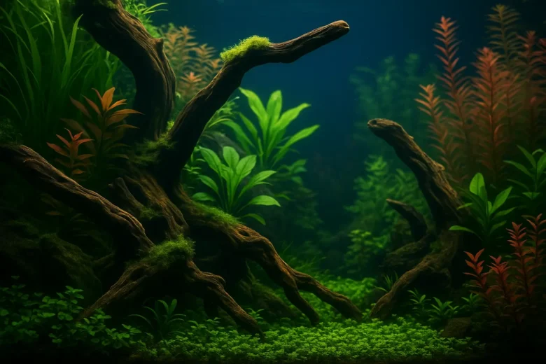 plantas para aquário de água doce