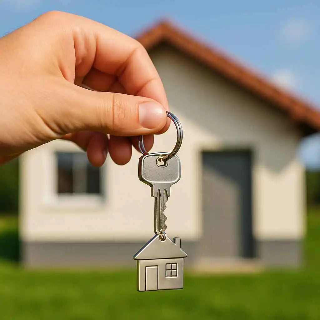 Cliente aprovando financiamento no balcão